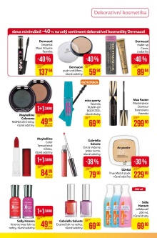 akční leták Teta drogerie 1.10.2015-10.10.2015
