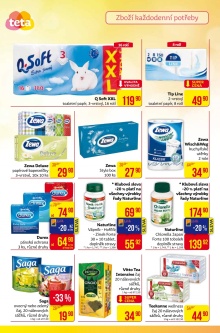 akční leták Teta drogerie 1.10.2015-10.10.2015