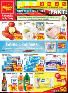 akční leták Penny Market 1.10.2015-4.10.2015