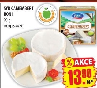 Syr camembert boni