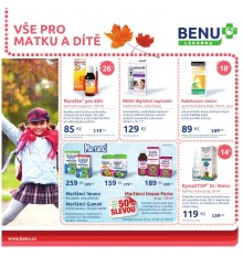 akční leták BENU Lékárna 1.10.2015-31.10.2015