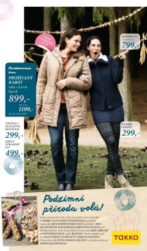akční leták Takko Fashion 1.10.2015-18.10.2015