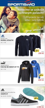 akční leták Sportisimo 9.10.2015-31.10.2015