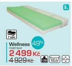 Wellness, matrace
