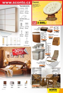 akční leták Sconto nábytek 14.10.2015-27.10.2015