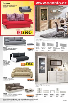 akční leták Sconto nábytek 14.10.2015-27.10.2015