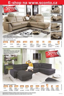 akční leták Sconto nábytek 14.10.2015-27.10.2015