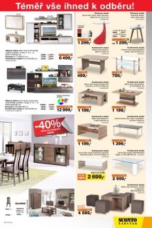 akční leták Sconto nábytek 14.10.2015-27.10.2015