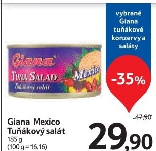 Salat s tunakem giana