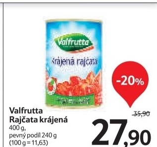 Rajcata krajena valfrutta