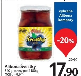 Svestky cele alibona