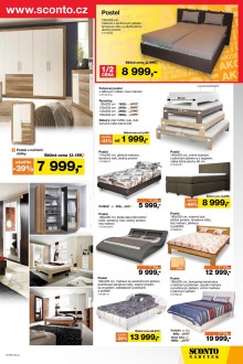 akční leták Sconto nábytek 28.10.2015-10.11.2015