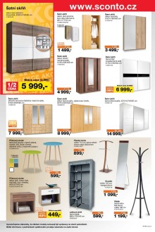 akční leták Sconto nábytek 28.10.2015-10.11.2015