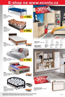 akční leták Sconto nábytek 28.10.2015-10.11.2015
