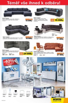 akční leták Sconto nábytek 28.10.2015-10.11.2015