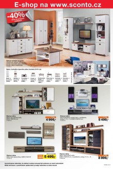 akční leták Sconto nábytek 28.10.2015-10.11.2015