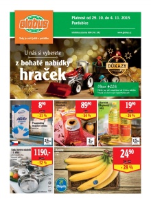 akční leták Globus 29.10.2015-4.11.2015