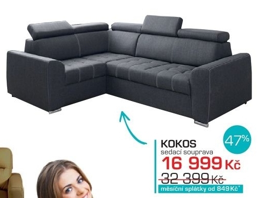 Kokos, sedací souprava