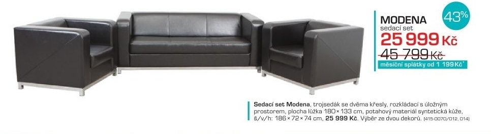 Modena, sedací souprava