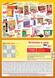 akční leták ESO MARKET 4.11.2015-15.11.2015