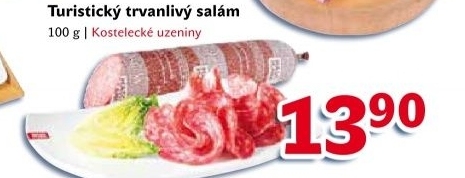 Salam turisticky kostelecke uzeniny