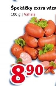 Spekacky extra vazane vahala
