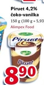 Dezert piruet campina