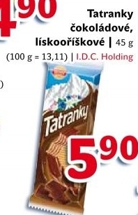 Oplatky tatranky sedita