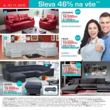 akční leták Jena nábytek 4.11.2015-10.11.2015