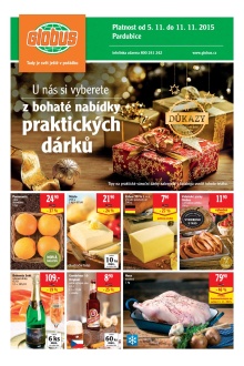 akční leták Globus 5.11.2015-11.11.2015