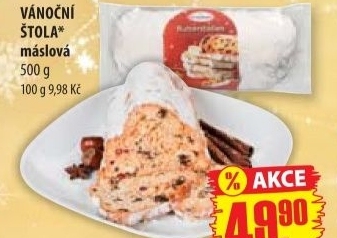 Stola vanocni goldfein