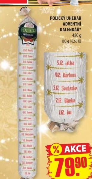 Salam uherak policky adventni pejskar