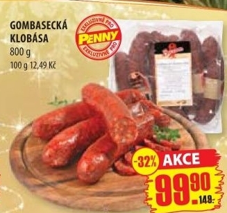 Klobasa gombasecka baron