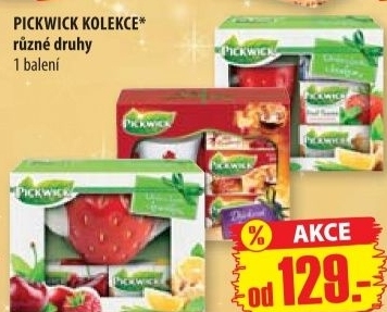 Caje pickwick darkova sada