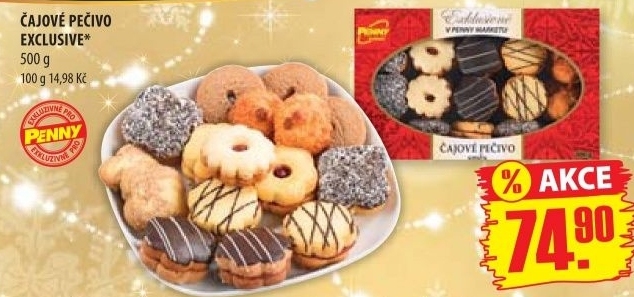 Pecivo cajove exclusive penny