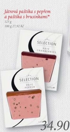 Pastika jatrova s peprem selection