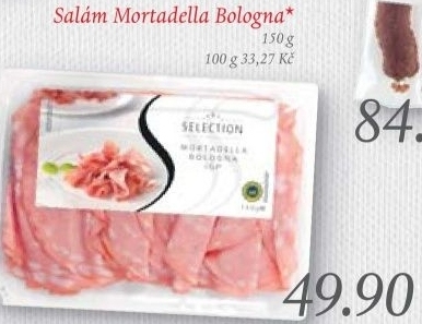 Salam mortadella bologna selection