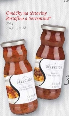 Omacky na testoviny selection