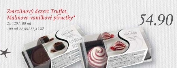 Dezert zmrzlinovy selection