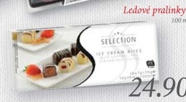 Zmrzlina pralinky selection