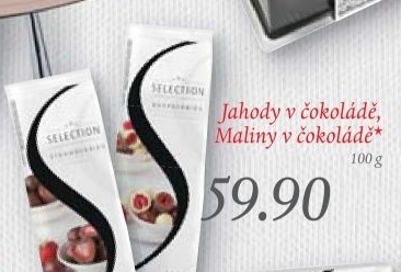 Ovoce v cokolade selection