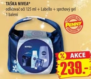Taska darkova nivea
