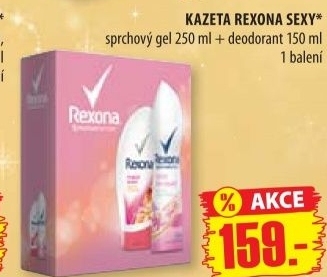 Kazeta darkova sexy rexona