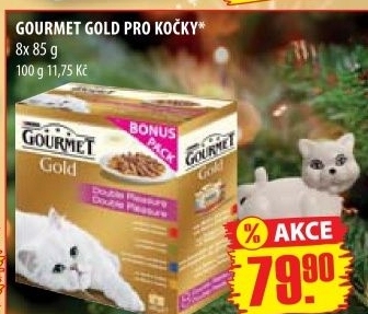 Konzerva pro kocky gold gourmet purina