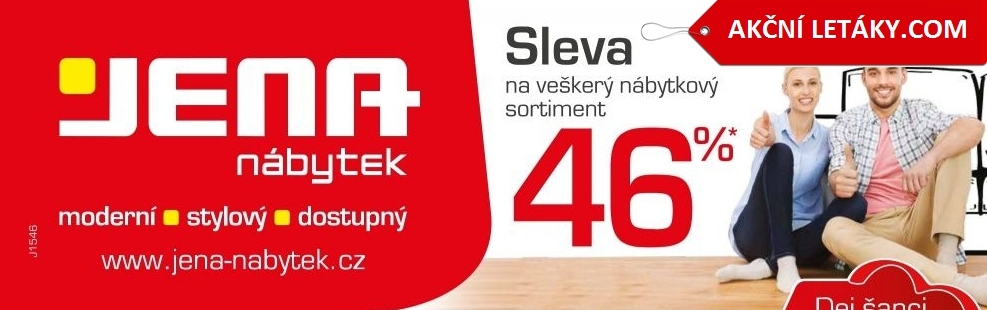 Sleva v Jena nábytku