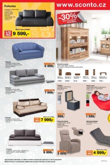 akční leták Sconto nábytek 11.11.2015-24.11.2015
