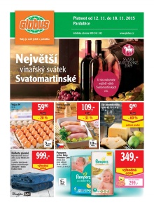 akční leták Globus 12.11.2015-18.11.2015