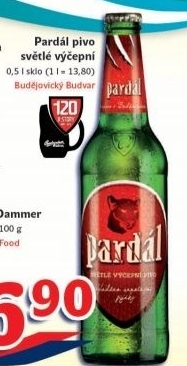 Pivo svetle vycepni 10 pardal