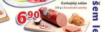 Salam gothaj kostelecke uzeniny