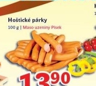 Parky hosticke maso uzeniny pisek